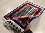 Turkish Style Mini Silk Rug, Table Accent Rug (2x3 ft)