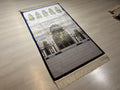 Luxury Turkish Prayer Rug, Modal Silk Sajjadah, Mosque Design, Islamic Prayer Mat